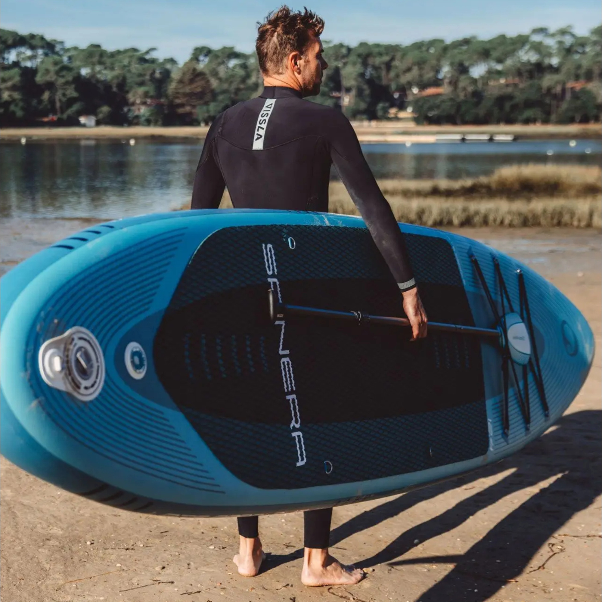2026 Spinera Let's Paddle 12'4 ISUP-pakke Med Padle, Leash, Pumpe Og Taske SP-SUP-LP25-124